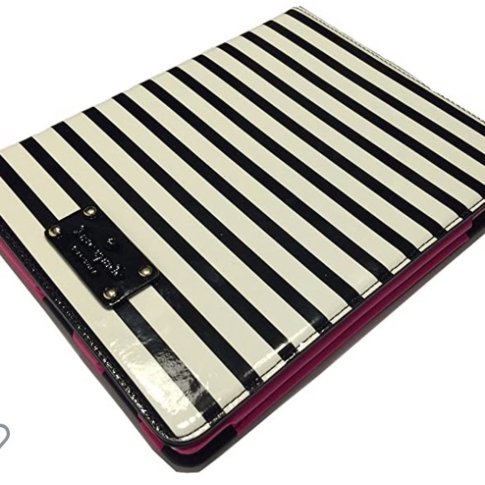 Kate Spade iPad 2 & 3 Patent Leather Striped Case